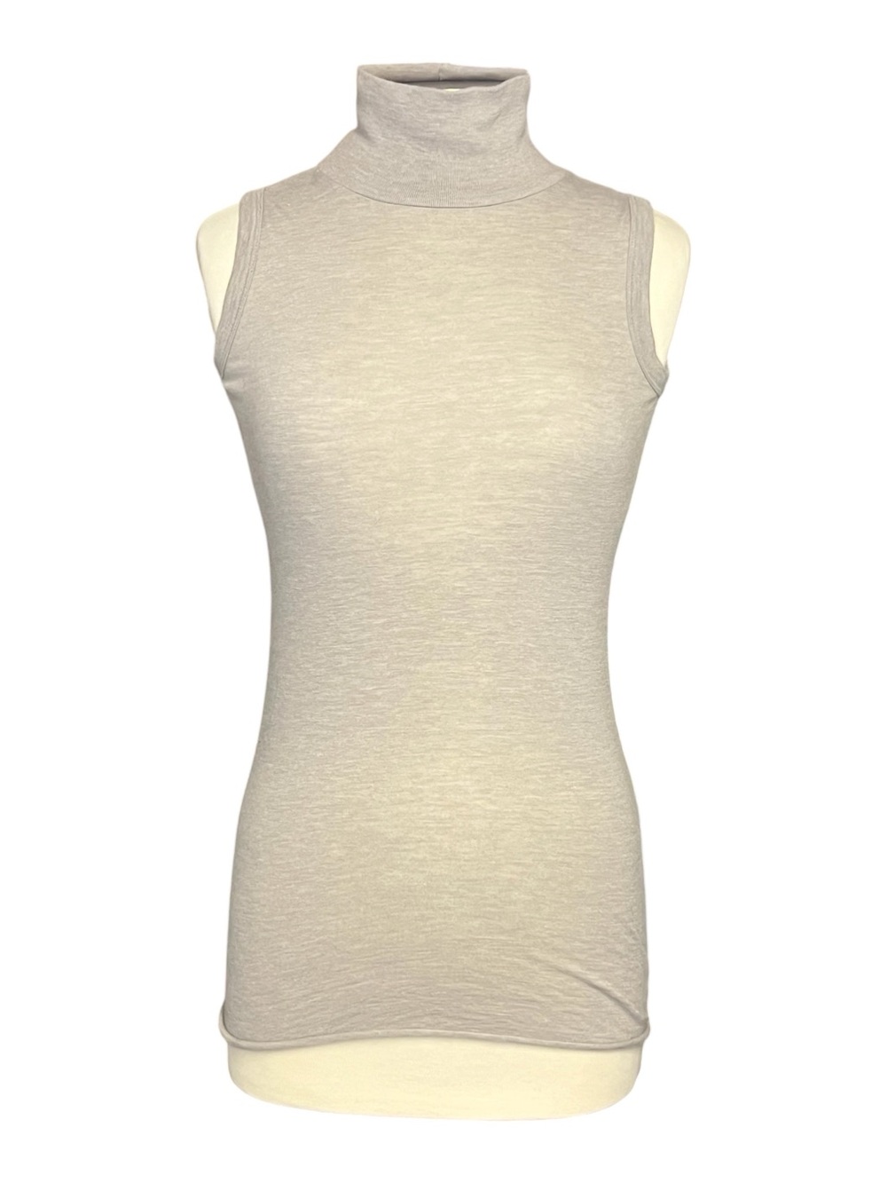 Rick Owens Mock Neck Wool Tunic Top